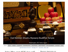 Tablet Screenshot of nstmyosenji.org